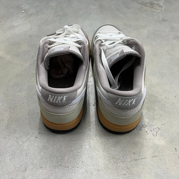 Nike Men's Dunk Low Suede and Canvas Phantom Grey Khaki HV4301 030 - New - Picture 2 of 8